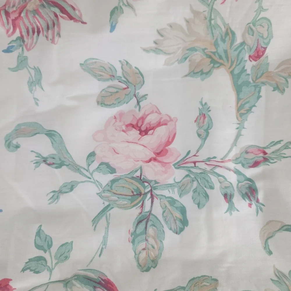 Laura Ashley Rosalind Standard Pillow Sham Padded Cottage Grandmillennial Shabby